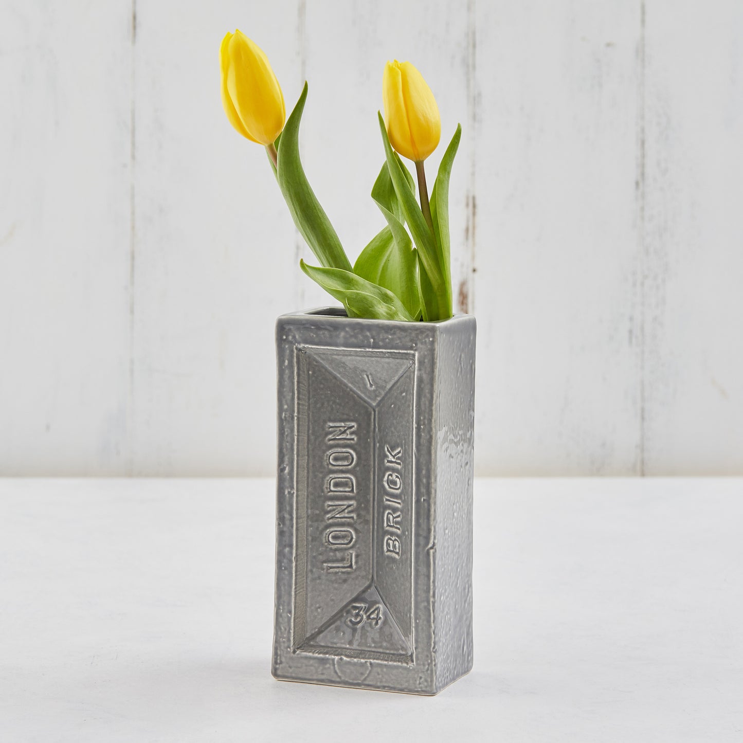 Brick Vase - Grey