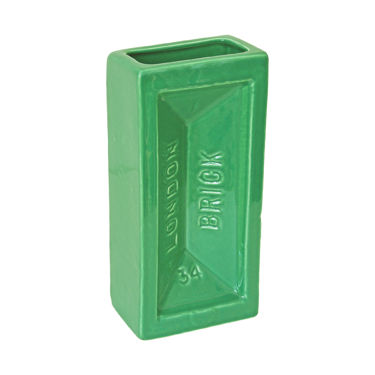 Brick Vase - Green