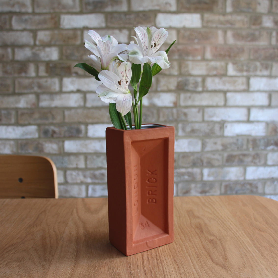 Brick Vase - Terracotta London  (NO LONGER IN PRODUCTION)