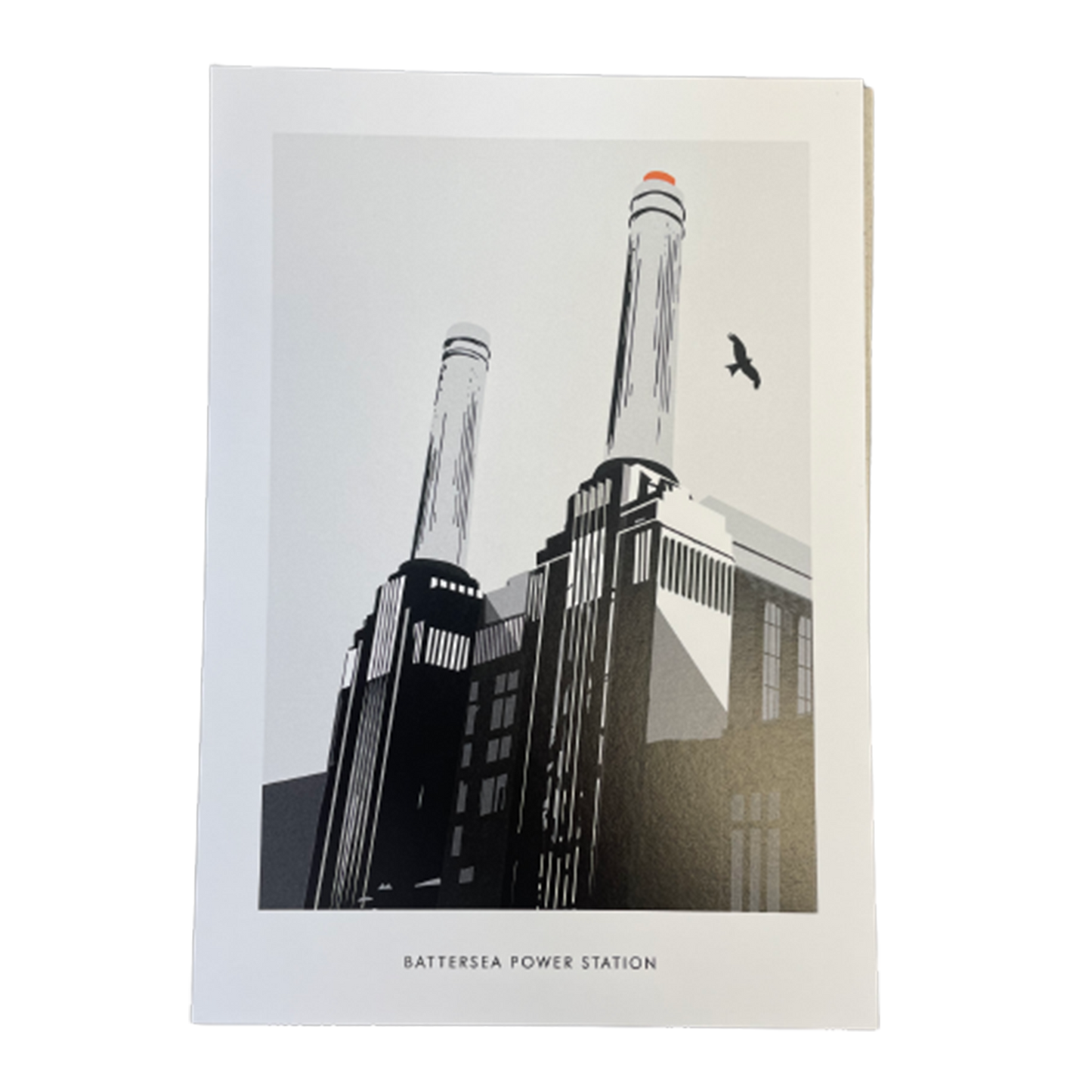 L109 BPS B&W Illustrated Print