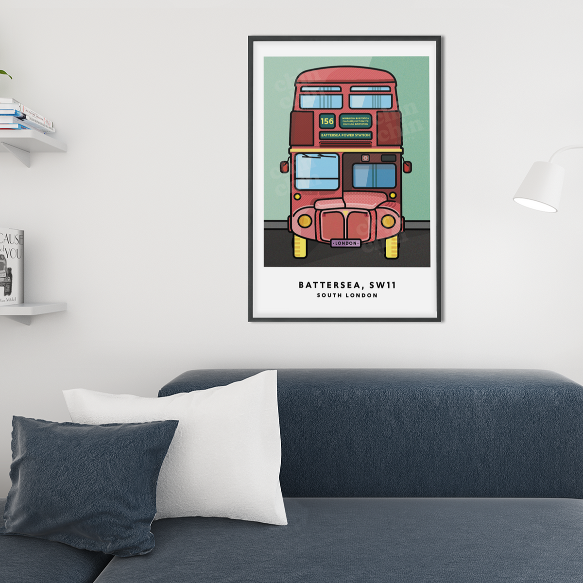 London Bus Print