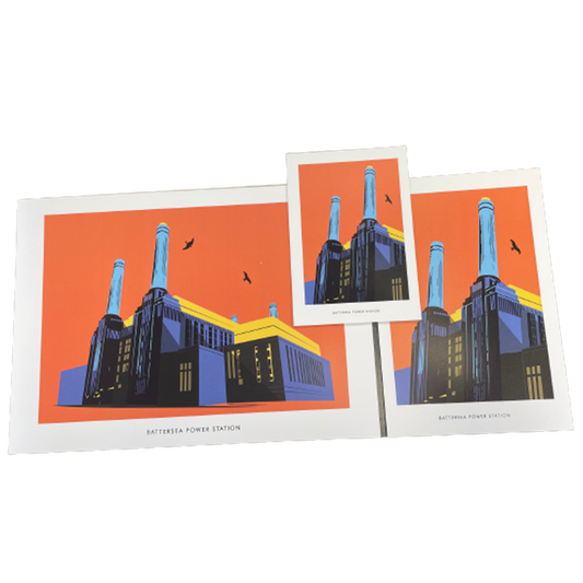L109 BPS Orange Illustrated Print