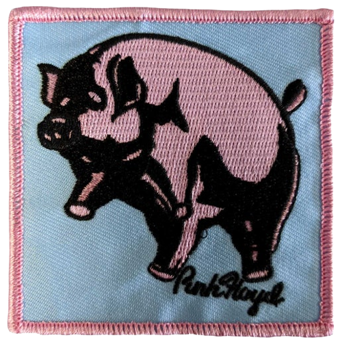 Pink Floyd Animals Pig Woven Patch