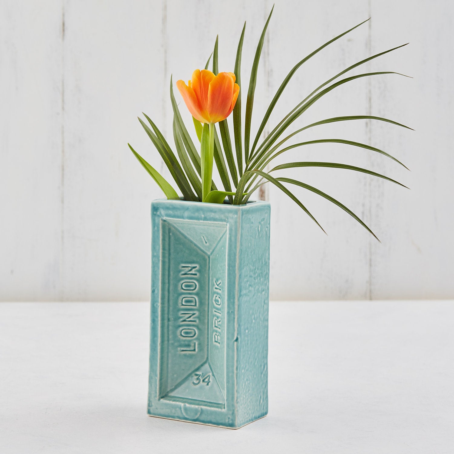 Brick Vase - Turquoise