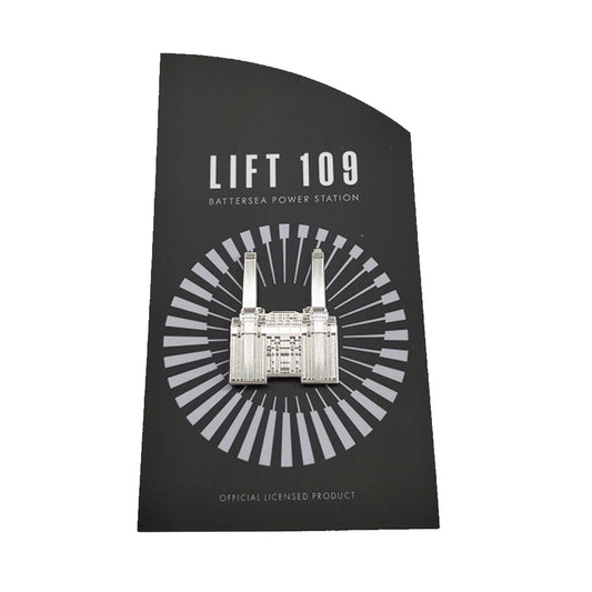 Battersea Power Station Pin - Silver