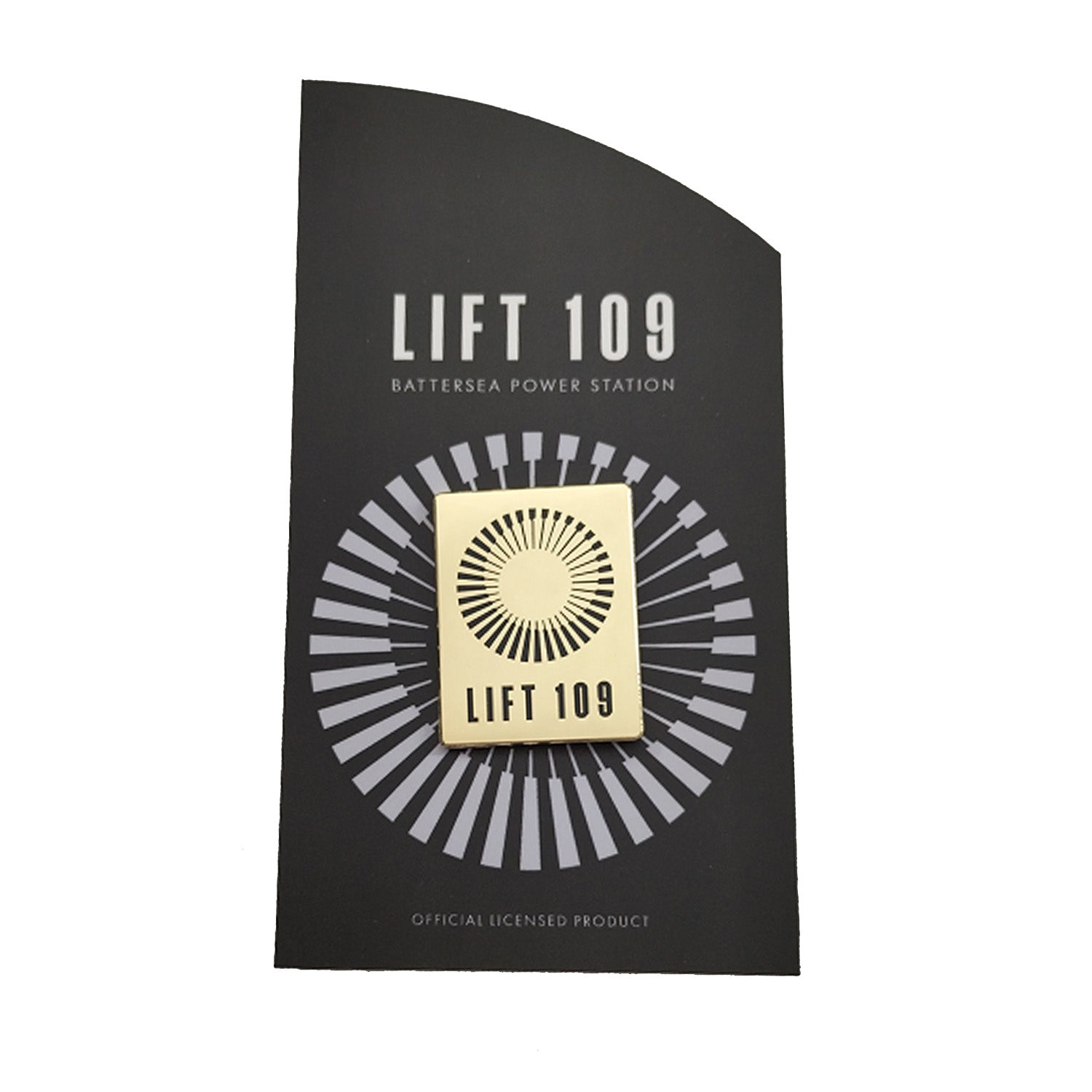 Lift 109 Logo Pin - Gold