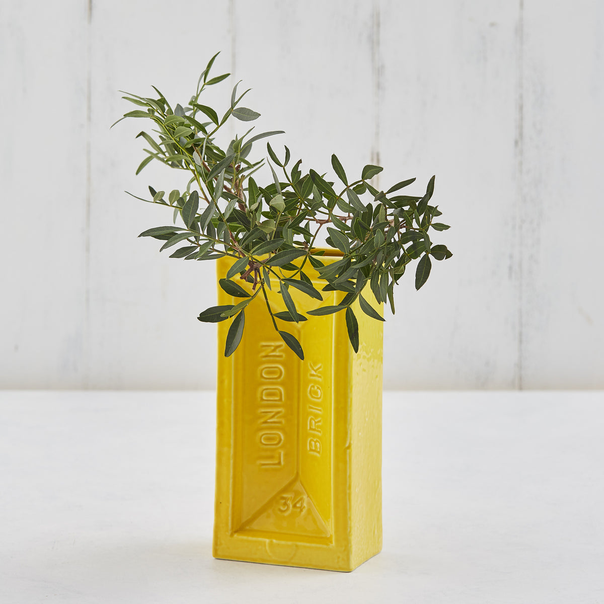 Brick Vase - Yellow