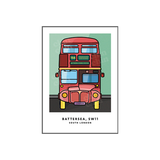 London Bus Print